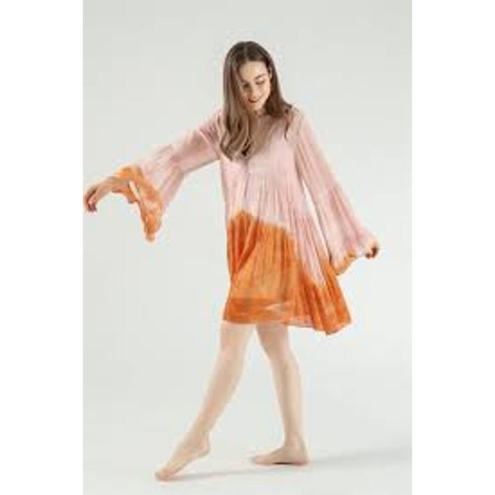 Young, Fabulous & Broke T Pink and Orange Women's Dress